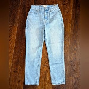 New Madewell The Curvy Perfect Vintage Jean W27